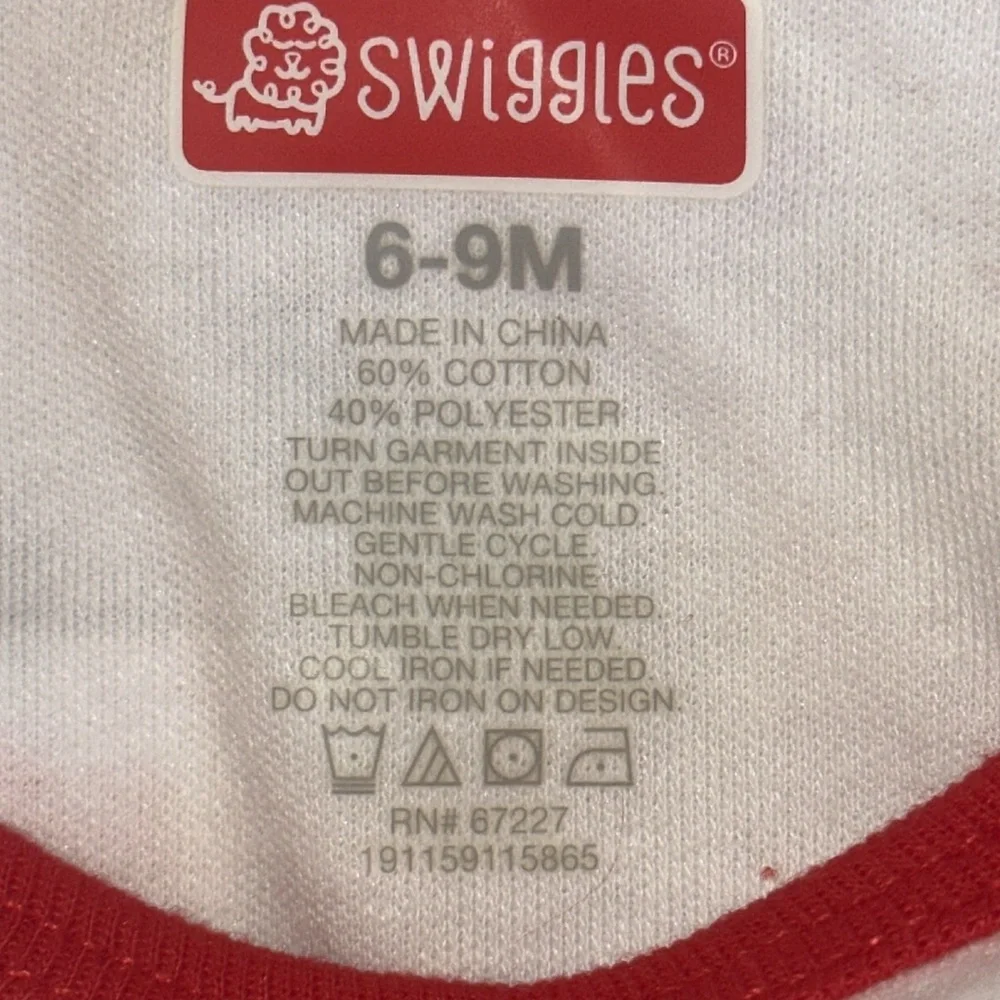 Swiggles Mini Boss and To the Moon and Back Onesie One Piece Outfit | 6-9 Months